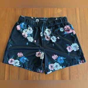 Abercrombie & Fitch Mesh Floral Shorts